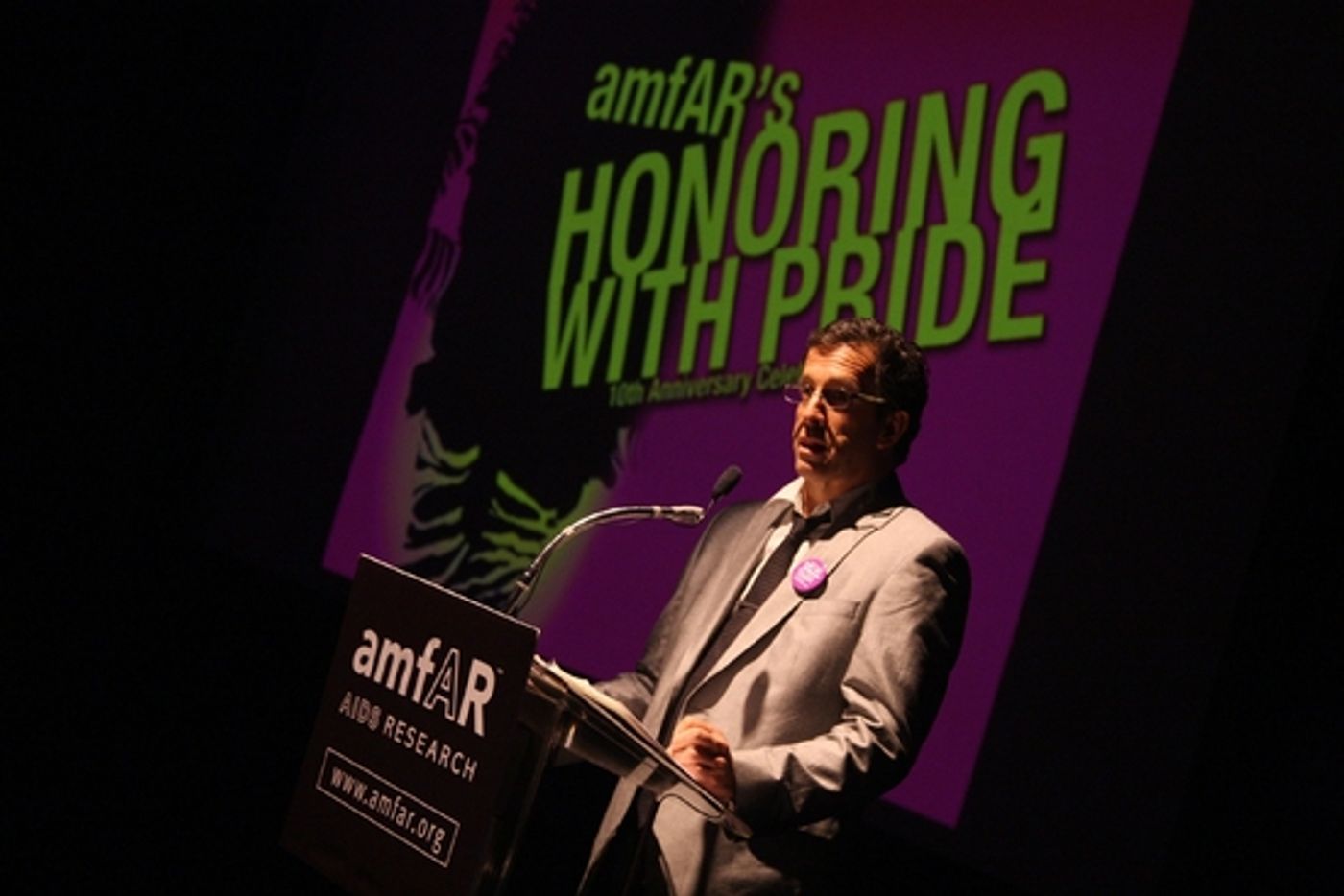 Photo Coverage: amfAR's 10th Annual Honoring with Pride Gala  Image
