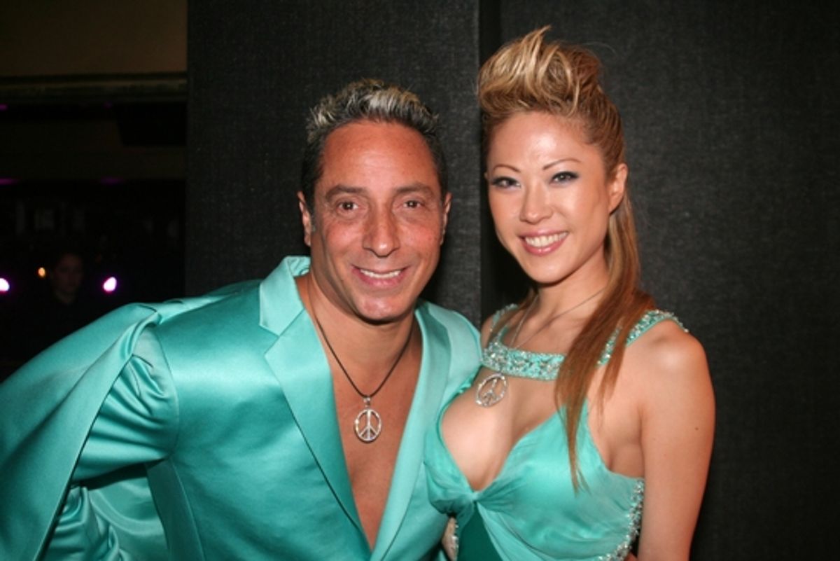 Sir Ivan and Mina at amfAR's 10th Annual Honoring with Pride Gala