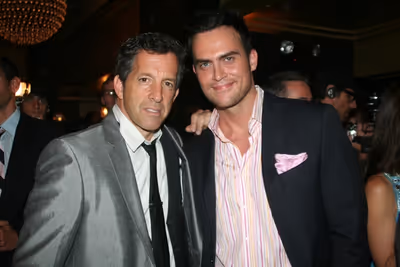 Kenneth Cole and Cheyenne Jackson Photo