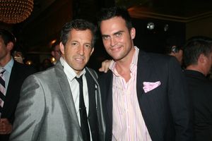 Kenneth Cole and Cheyenne Jackson @ BroadwayWorld Kenneth Cole and Cheyenne Jackson Photo