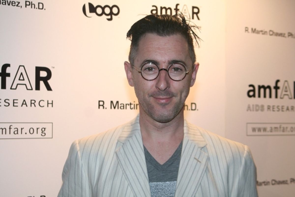 Host Alan Cumming at amfAR's 10th Annual Honoring with Pride Gala