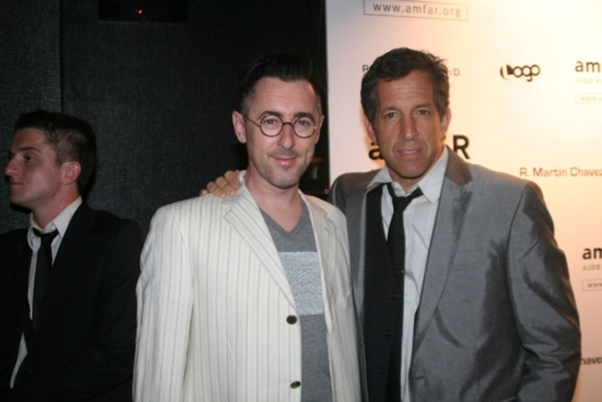 Alan Cumming and Kenneth Cole at amfAR's 10th Annual Honoring with Pride Gala