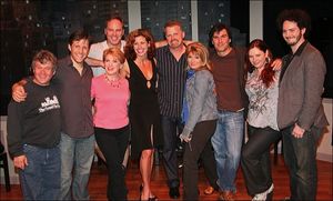 Ken Jennings, Scott Richard Foster, Bertilla Baker, Al Bundonis, Rachelle Rak, Robert Newman, Liz Larsen, Guiding Light's Vincent Irizarry, Melli Maguire, and Sky Seals @ BroadwayWorld Ken Jennings, Scott Richard Foster, Bertilla Baker, Al Bundonis, Rachelle Rak, Robert Photo