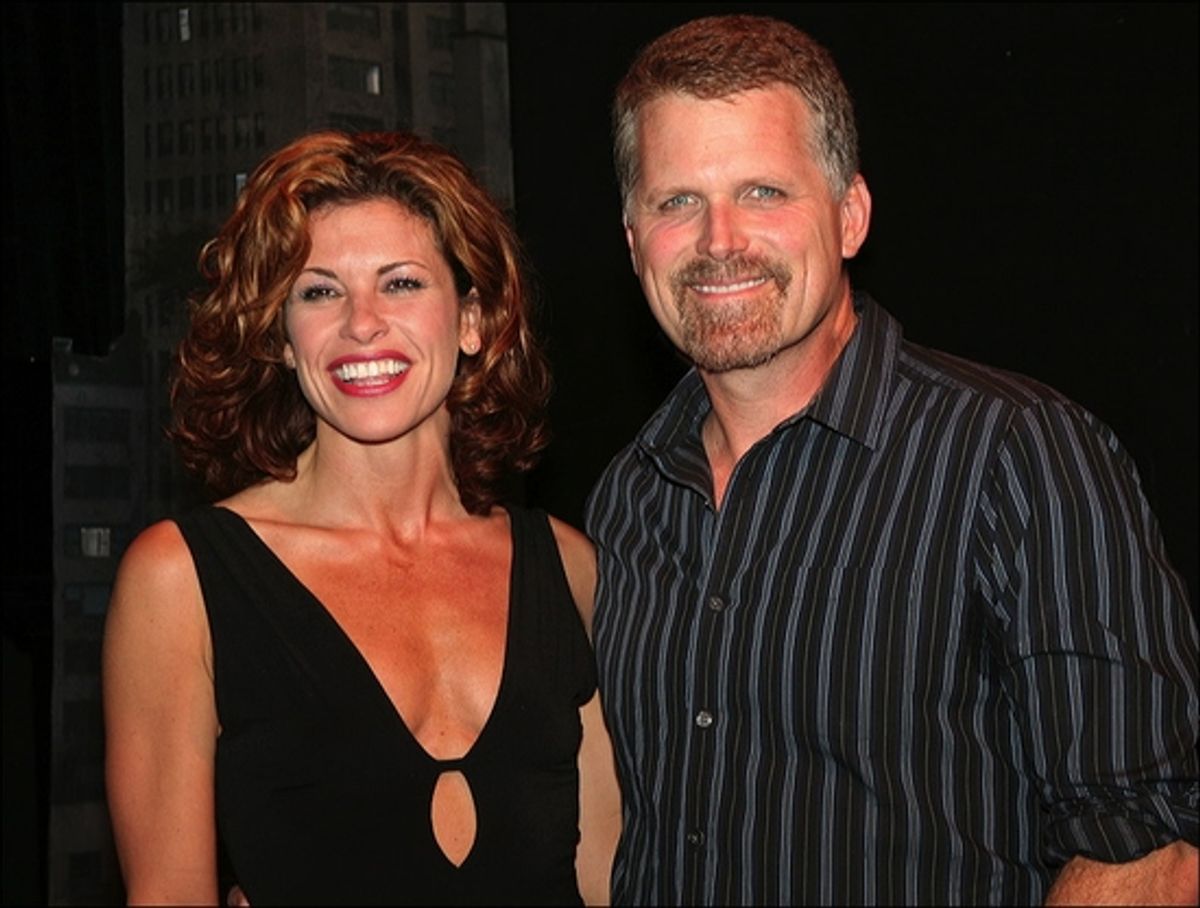 Rachelle Rak and Robert Newman at 