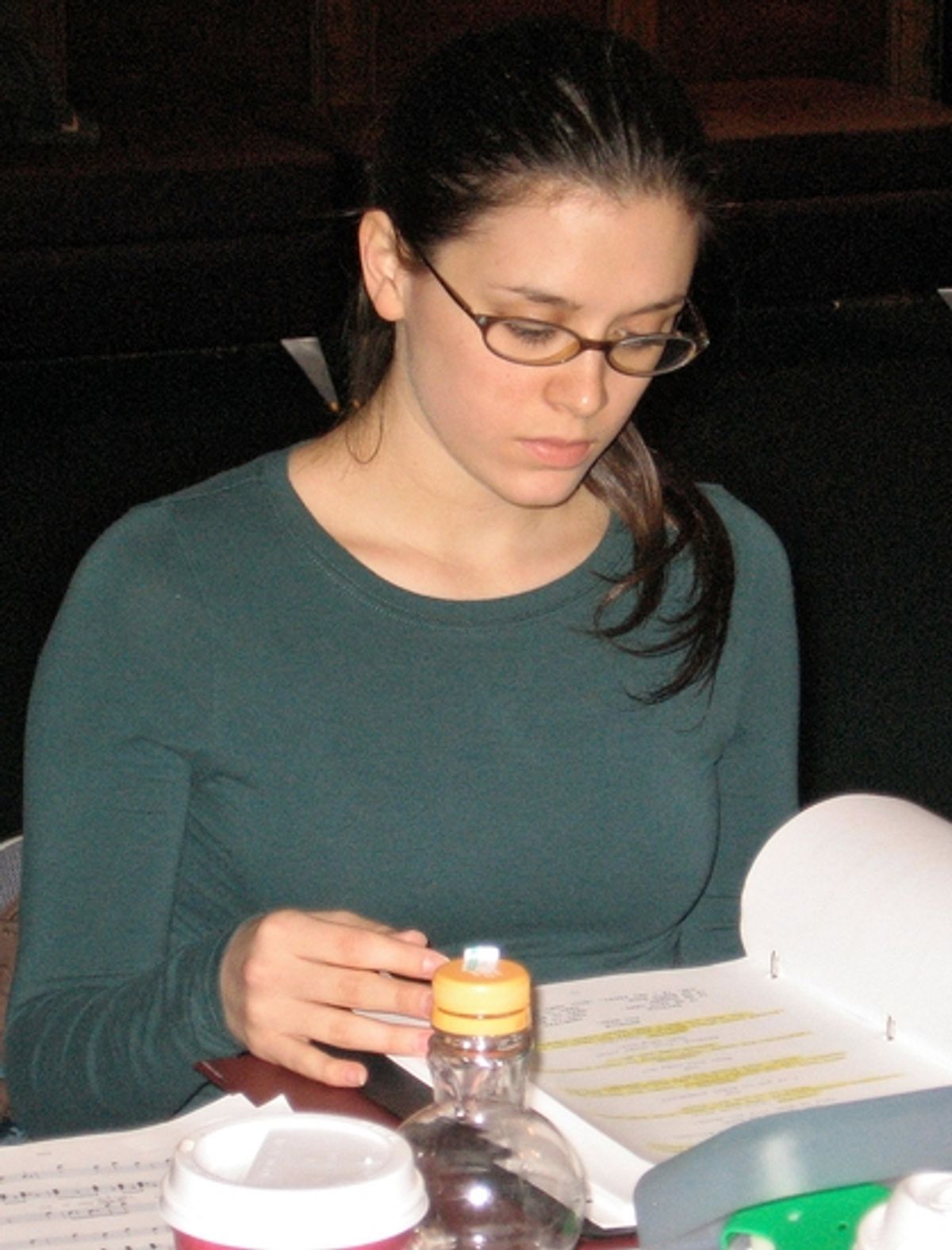 Ramona Mallory at In Rehearsal With GREED THE MUSICAL!