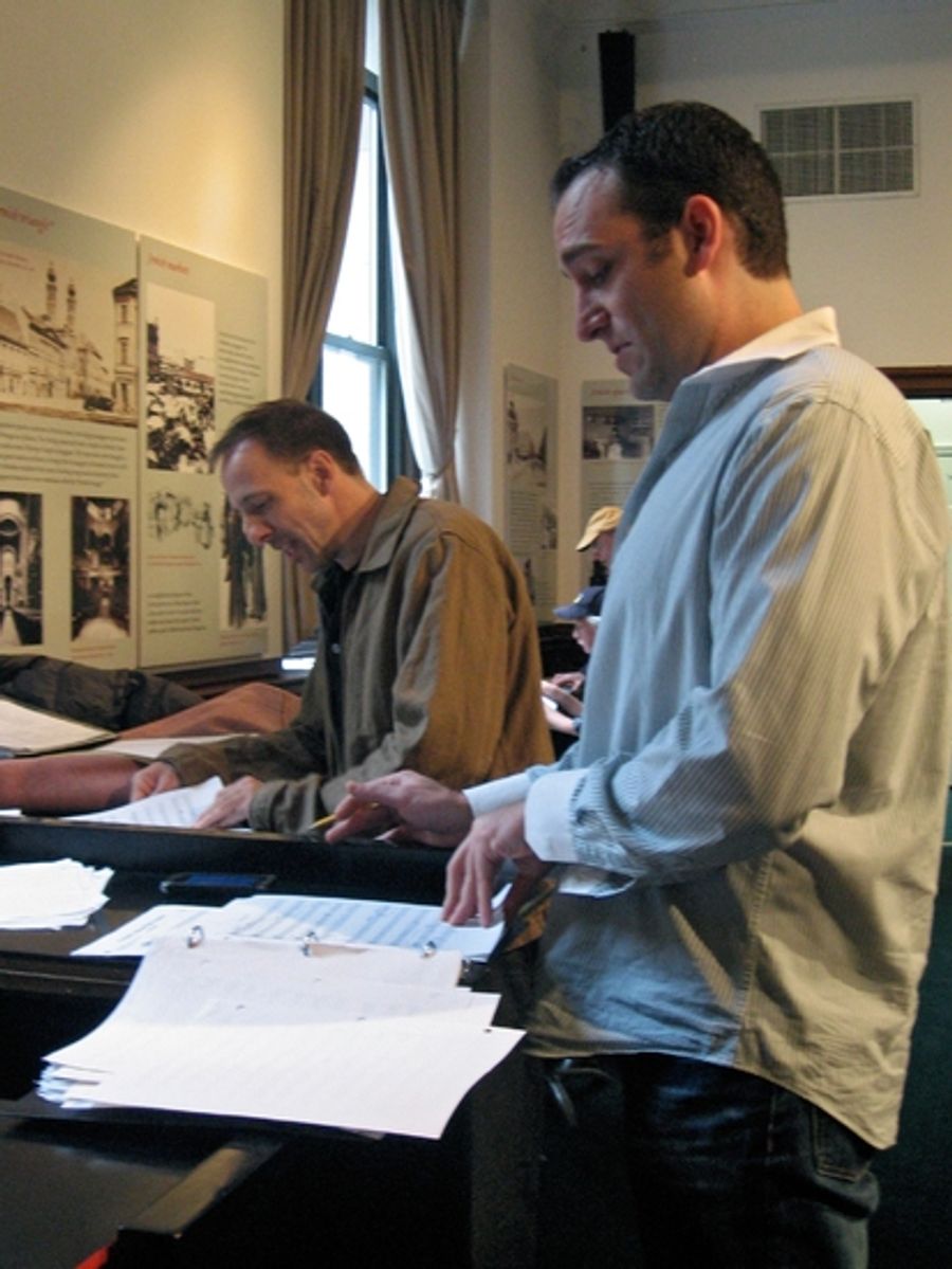 Photo Flash: In Rehearsal With GREED THE MUSICAL!  Image