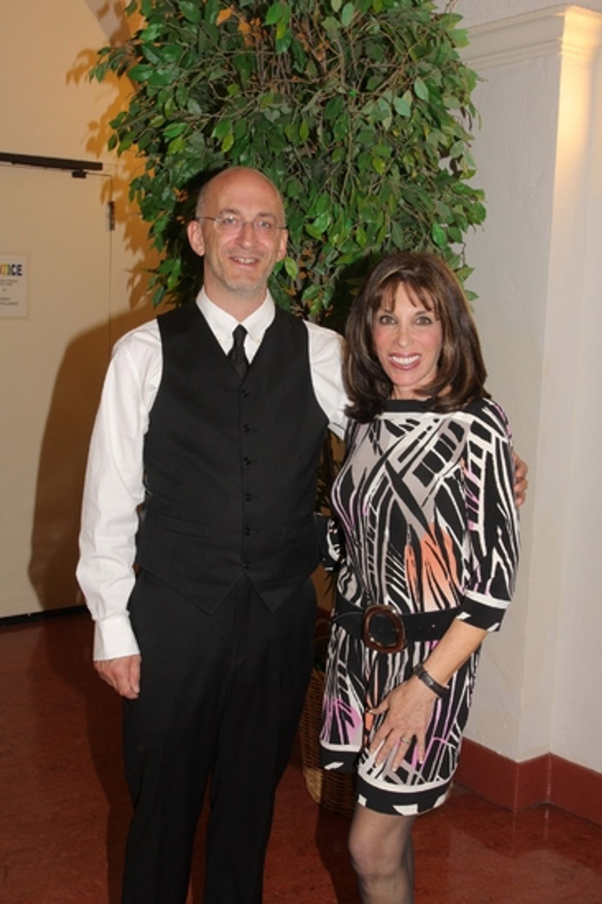 Conductor Timothy Brock and Kate Linder at 