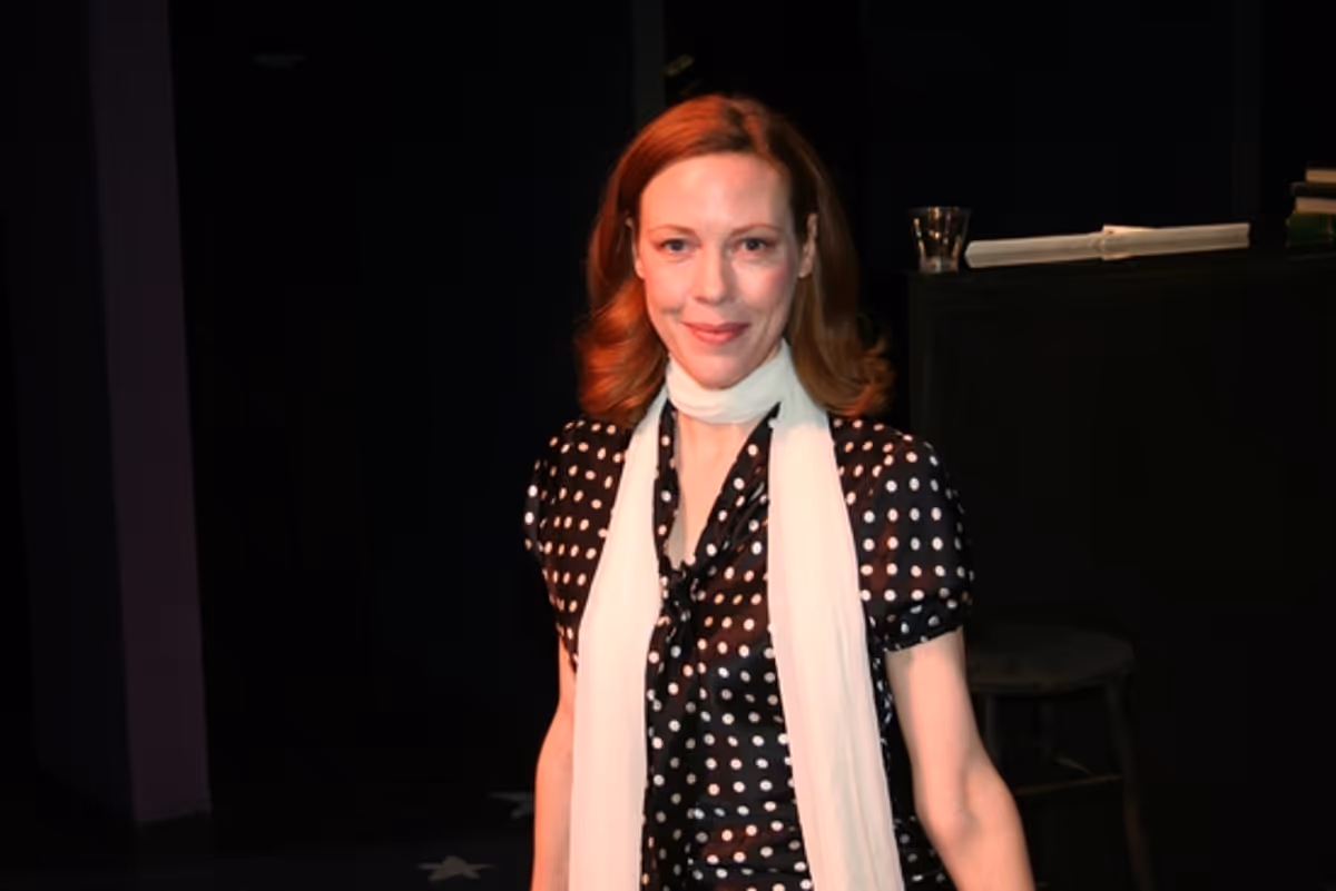 Veanne Cox at The York Theater Company's HIGH SPIRITS