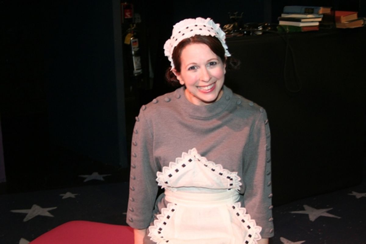 Kristen Wyatt at The York Theater Company's HIGH SPIRITS