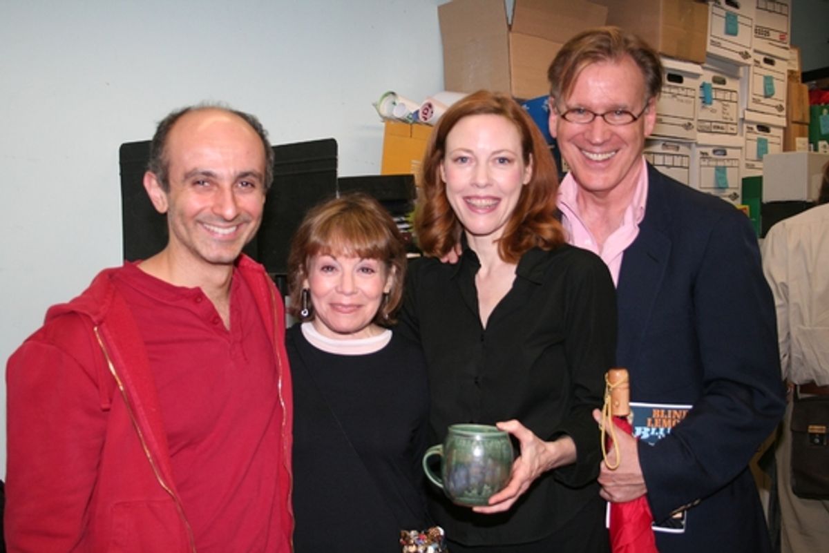 Stephen DeRosa, Alice Playten, Veanne Cox and Warner Shook at 