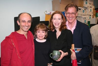 Stephen DeRosa, Alice Playten, Veanne Cox and Warner Shook Photo