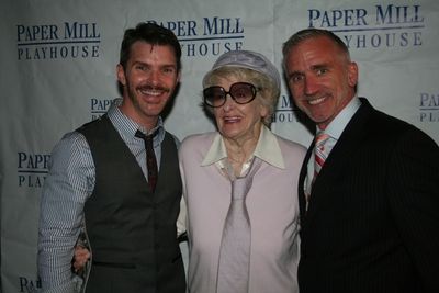Denis Jones, Elaine Stritch and Mark S. Hoebee Photo