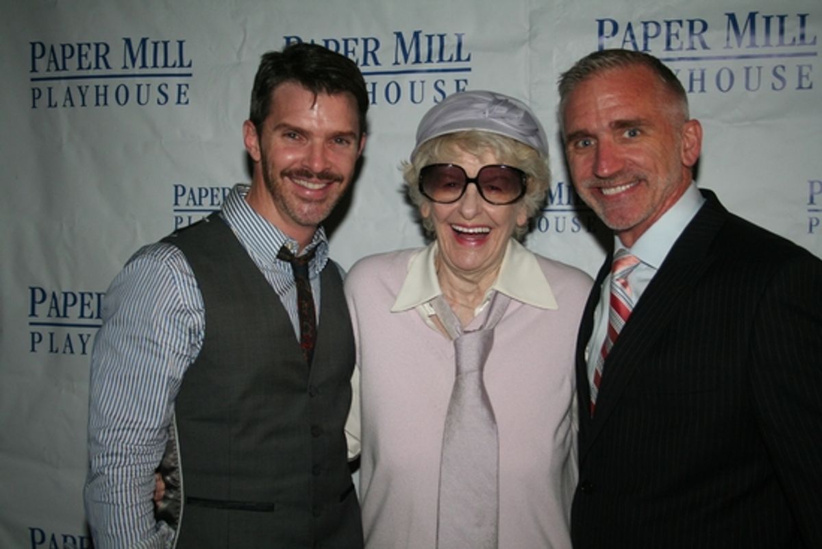 Denis Jones, Elaine Stritch and Mark S. Hoebee at 