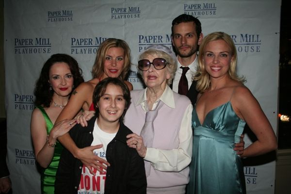 Michelle Rgusa, Jen Colella, Luke Marcus Rosen, Elaine Stritch, Wayne Wilcox and Kell Photo