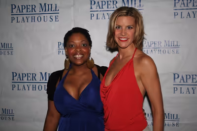 Rheaume Crenshaw and Jenn Colella Photo