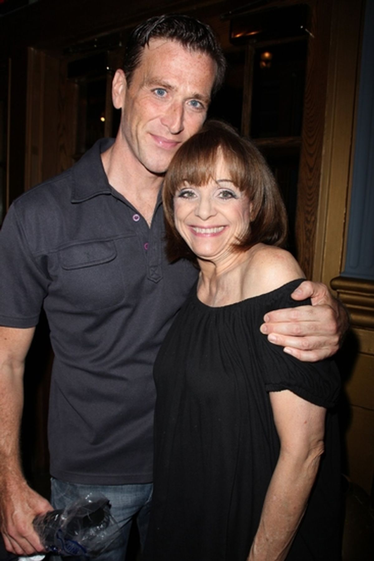 Jay Goede and Valerie Harper at 