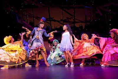 Dawnn Lewis, Ashanti and Ensemble Photo