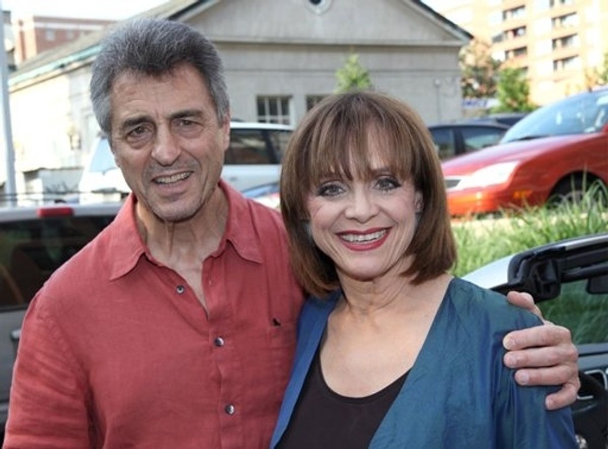 Tony Cacciotti and Valerie Harper at 