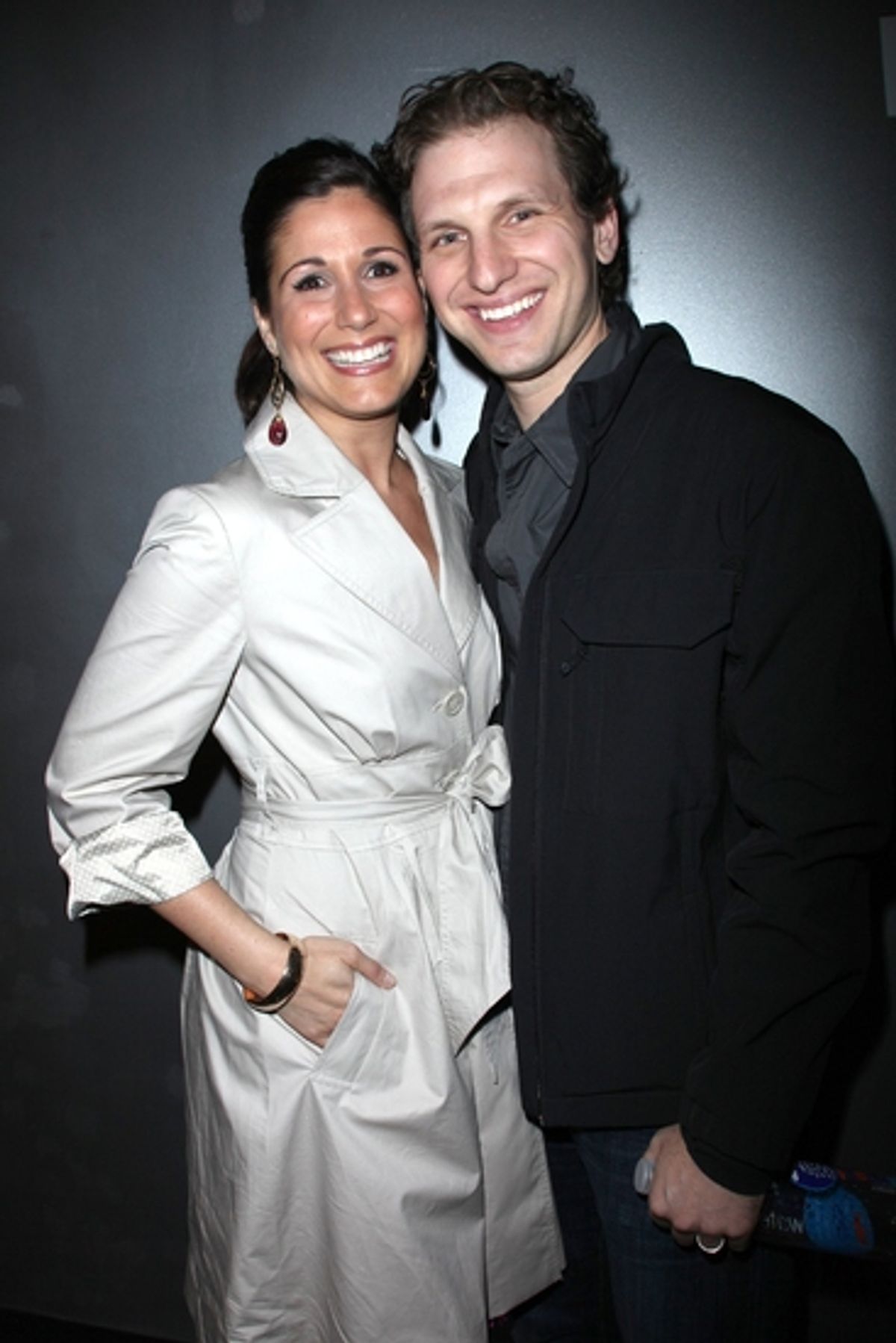 Stephanie J. Block and Sebastian Arcelus at The Actors Fund's 'NOTHING LIKE A DAME' Benefit Concert At The New World Stages