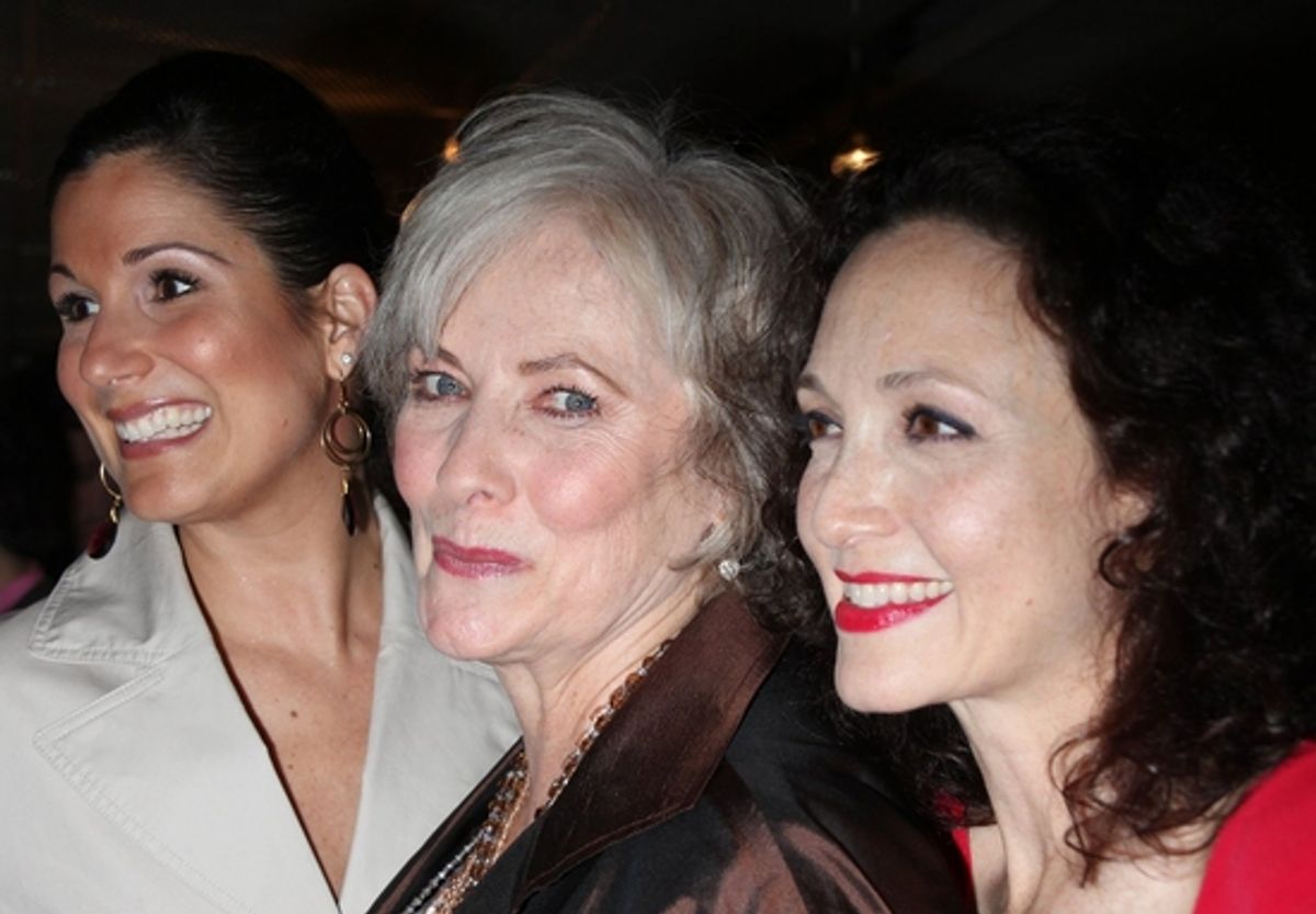 Stephanie J. Block, Betty Buckley and Bebe Neuwirth at The Actors Fund's 'NOTHING LIKE A DAME' Benefit Concert At The New World Stages