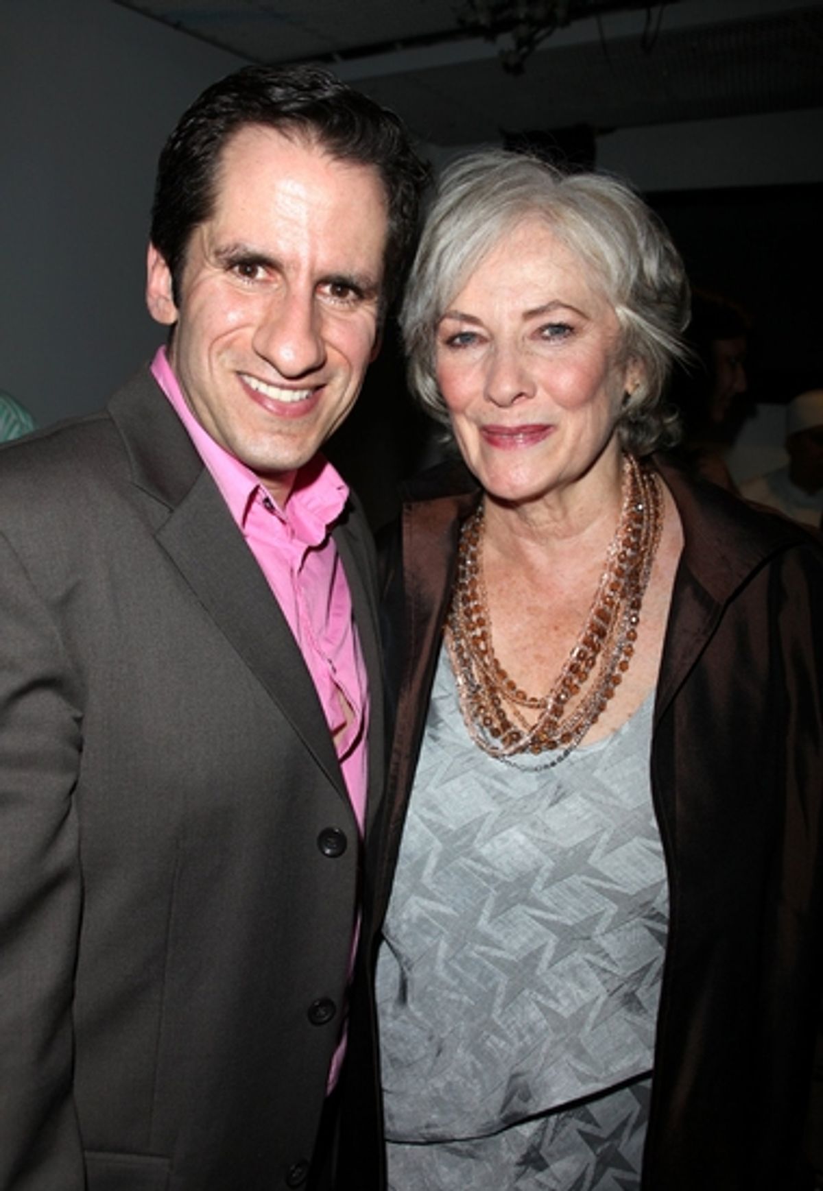 Seth Rudetsky and Betty Buckley at The Actors Fund's 'NOTHING LIKE A DAME' Benefit Concert At The New World Stages