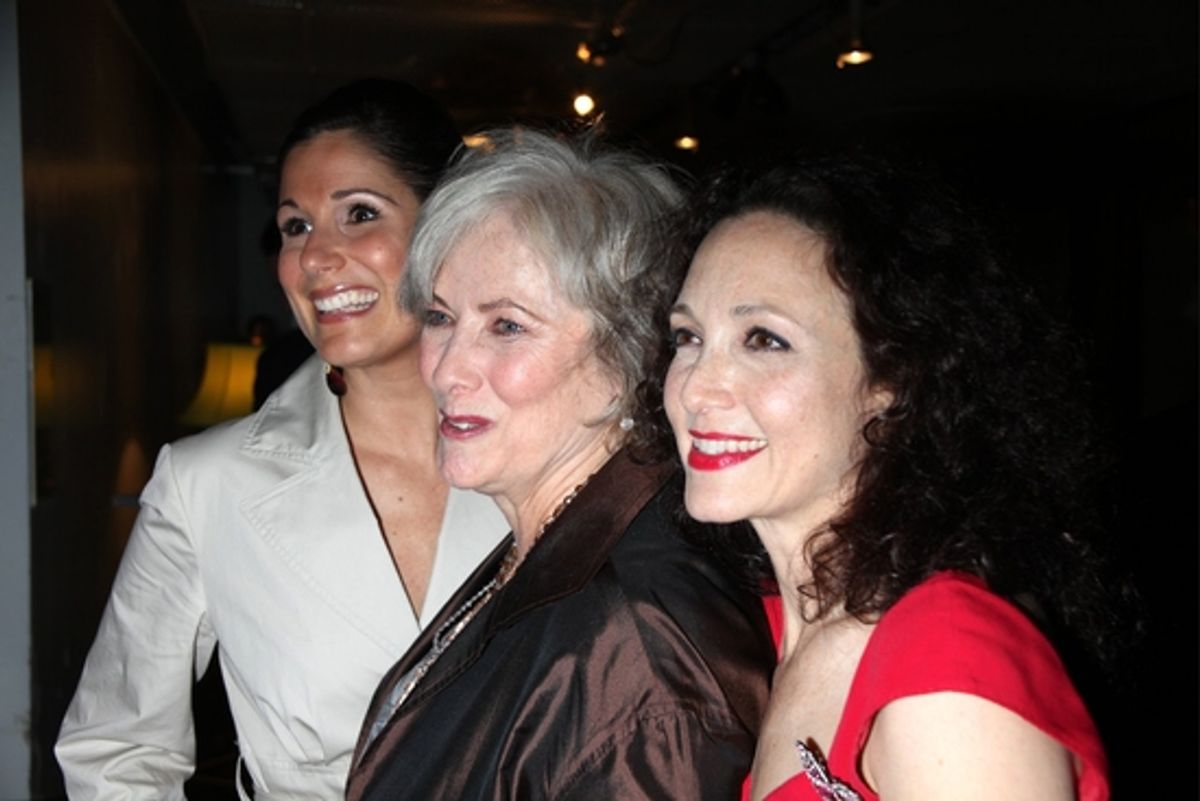 Stephanie J. Block, Betty Buckley and Bebe Neuwirth at The Actors Fund's 'NOTHING LIKE A DAME' Benefit Concert At The New World Stages