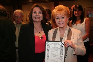 Randie Levine-Miller and Debbie Reynolds @ BroadwayWorld Randie Levine-Miller and Debbie Reynolds Photo