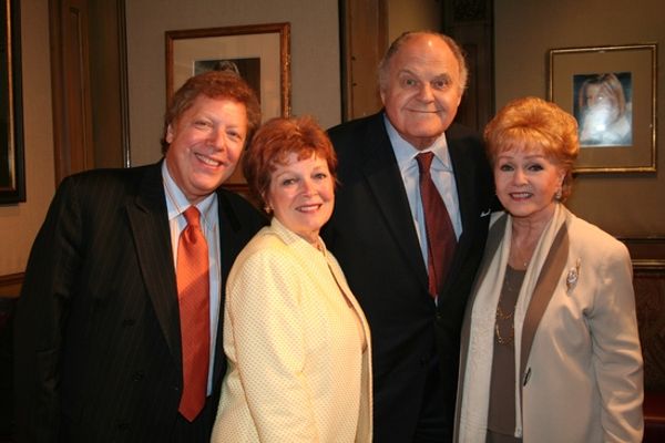 Robert R. Blume, Anita Gilette, George S. Irving and Debbie Reynolds  Photo