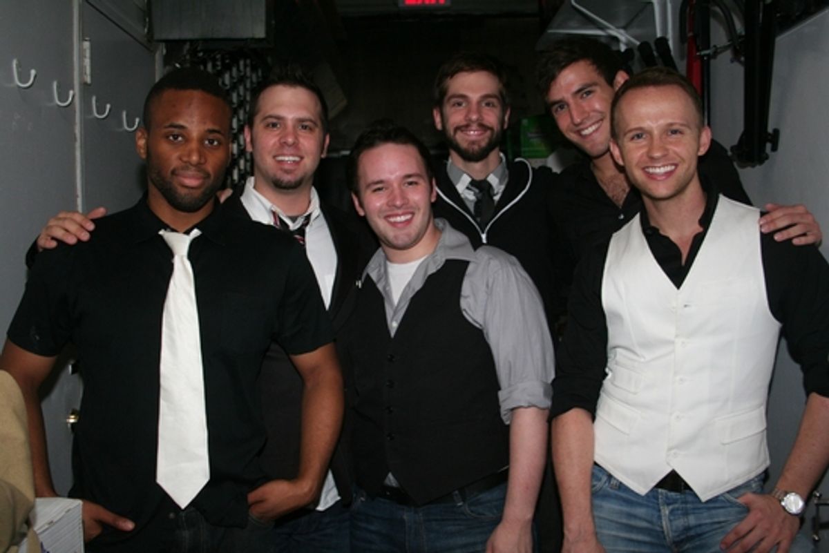 Maurice Murphy, Brad Bass, Gabriel Violett, Mike Harrison, Morgan Karr and Marty Thomas at 