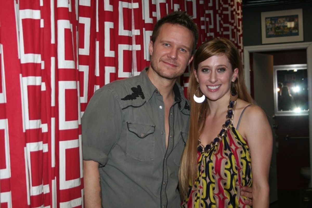 Will Chase and Caissie Levy at 