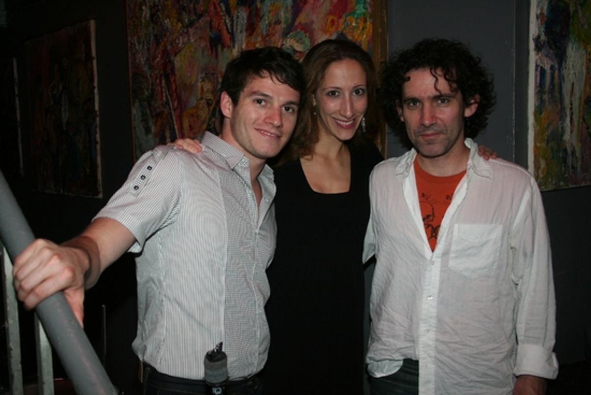 Jesse Vargas, Allison Seidner and Sean Driscoll at 