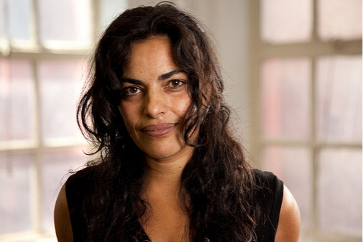 Sarita Choudhury at Powerhouse Theater's Ninety Rehearsal 