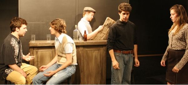 Michael Norton, Nick Chris, Christopher O'Reilly, Josh Primiano, and Elizabeth Kenned Photo