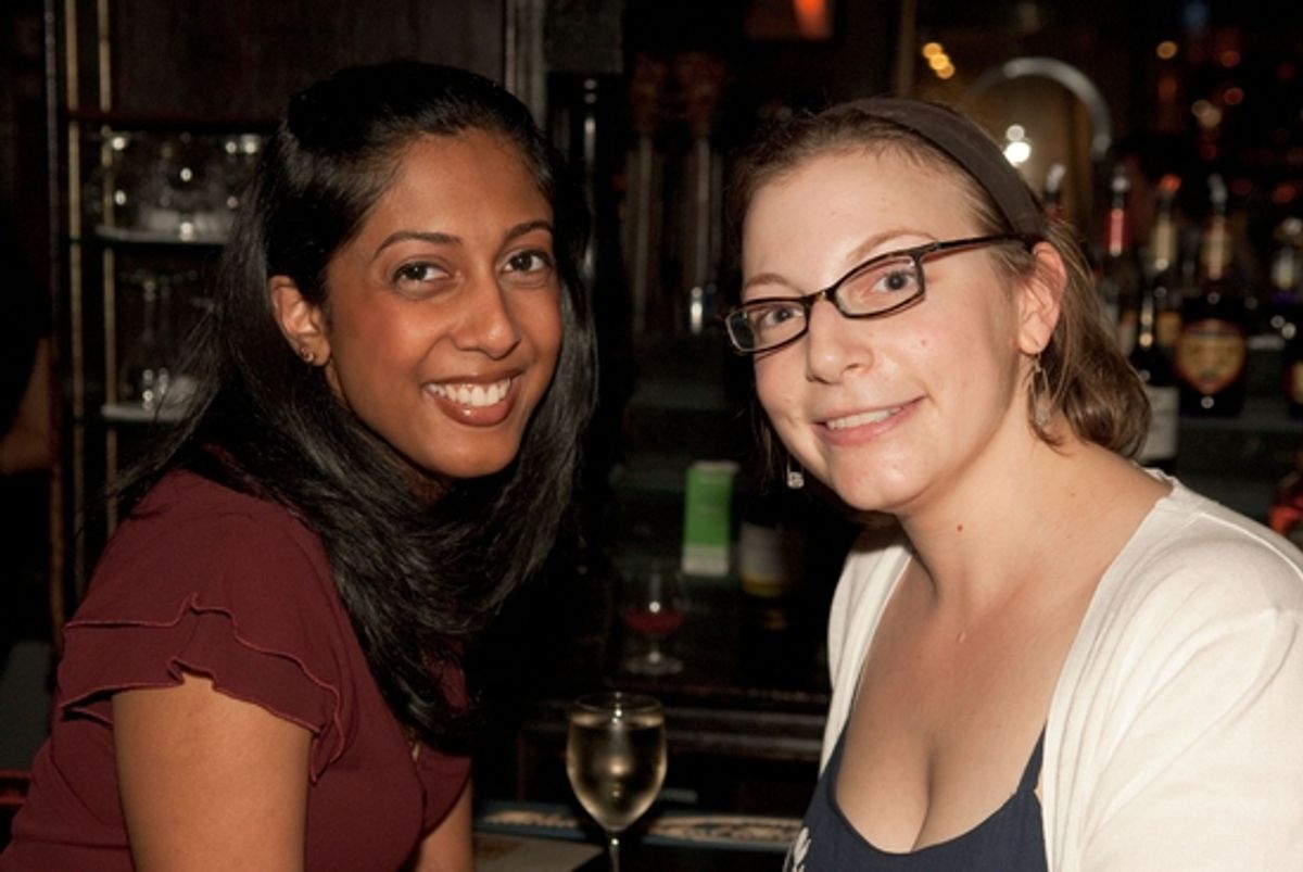 Anitha Gandhi and Anna Ziegler at 