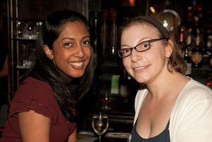 Anitha Gandhi and Anna Ziegler Photo