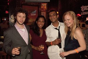 Adam Green, Anitha Gandhi, Utkarsh Ambudkar, and Heidi Armbruster Photo