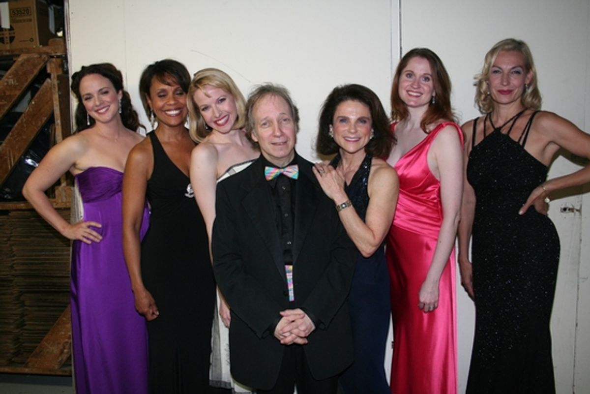 Melissa Errico, Cheryl Freeman, Meredith Patterson, Scott Siegel, Tovah Feldshuh, Christiane Noll and Ute Lemper at 'Broadway Musicals of 1970' At Town Hall