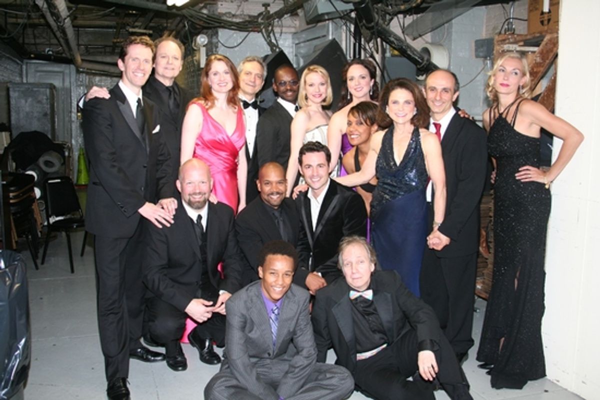Jeffry Denman, Christiane Noll, Martin Vidnovic, Sahr Ngaujah, Meredith Patterson, Melissa Errico, Cheryl Freeman, Tovah Feldshuh, Stephen DeRosa, Ute Lemper, Scott Coulter, Darius de Haas, Max Von Essen, Kendrick Jones and Scott Siegel at 