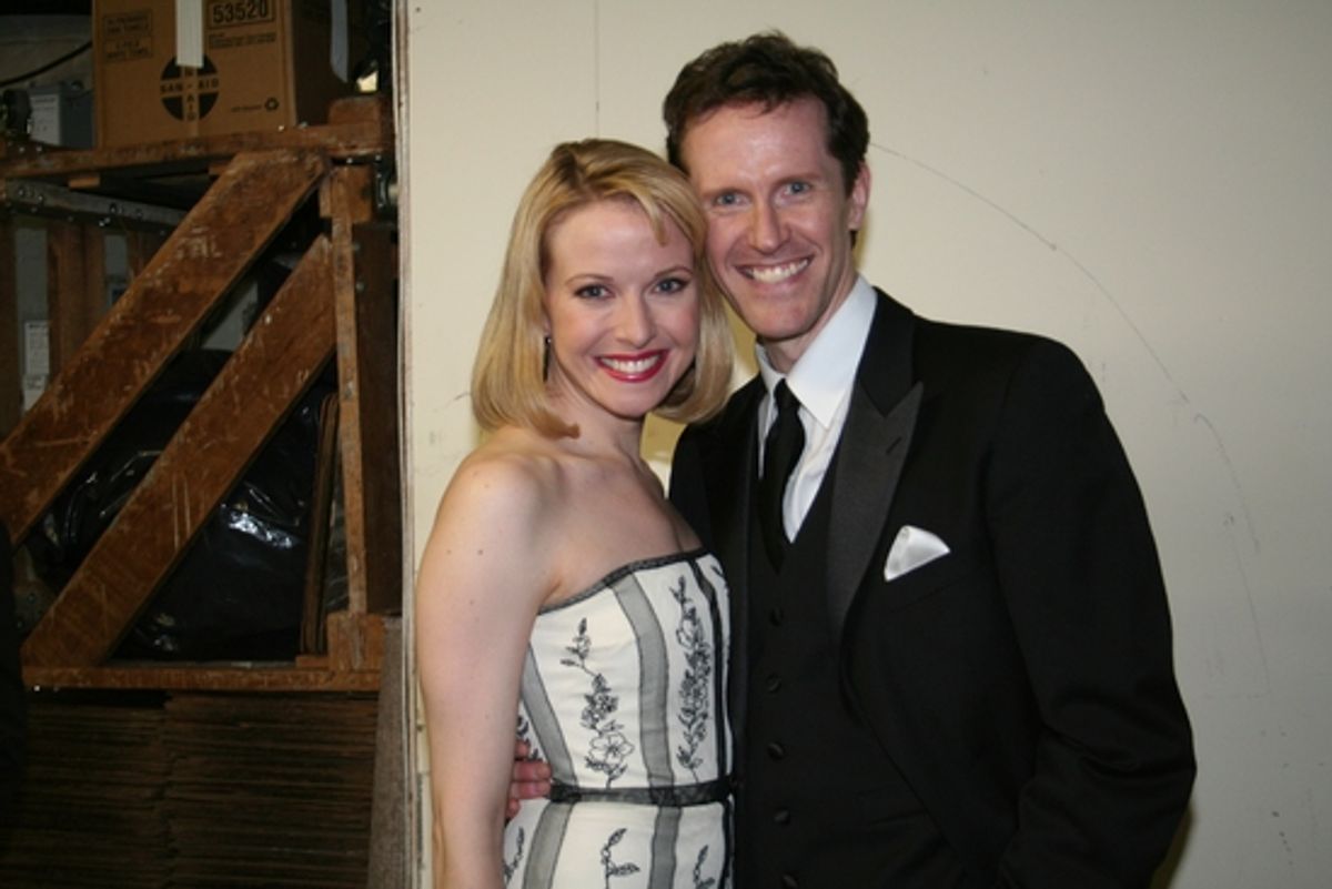 Meredith Patterson and Jeffry Denman at 'Broadway Musicals of 1970' At Town Hall