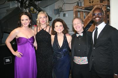 Melissa Errico, Ute Lemper, Tovah Feldshuh, Scott Siegel and Sahr Ngaujah Photo