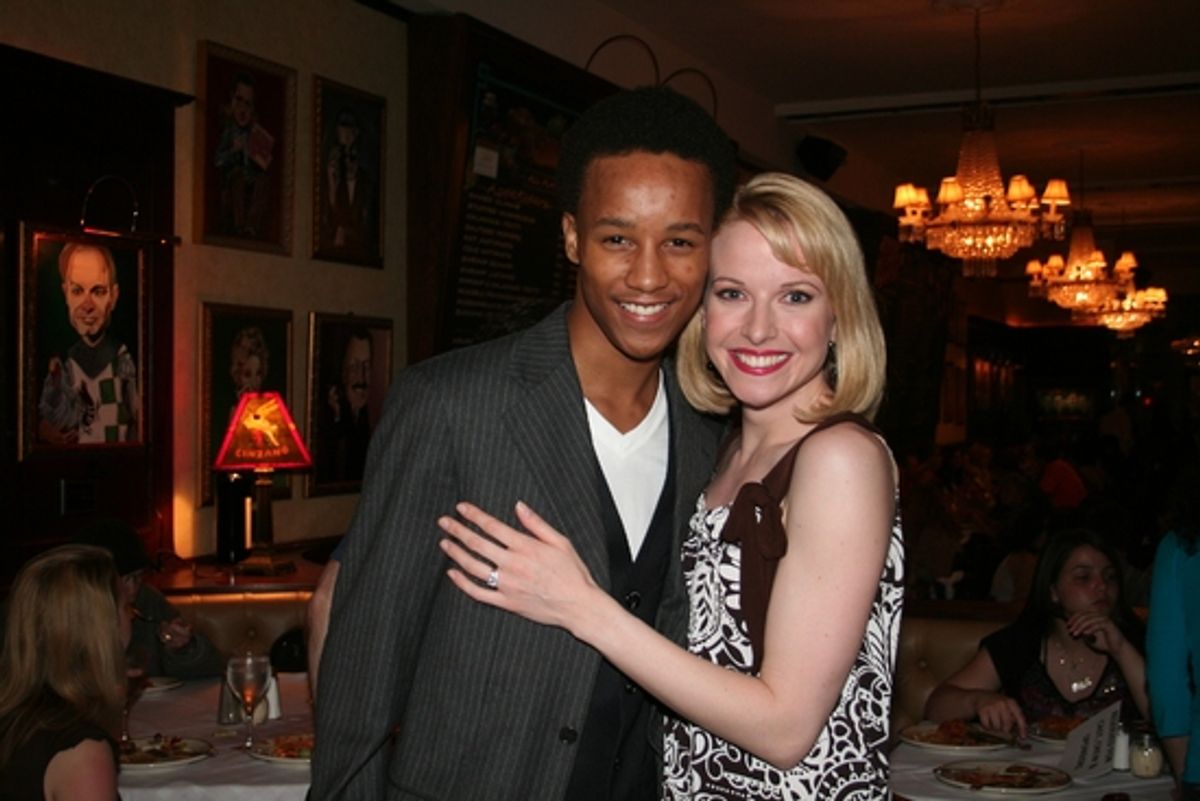 Kendrick Jones and Meredith Patterson at 'Broadway Musicals of 1970' At Town Hall