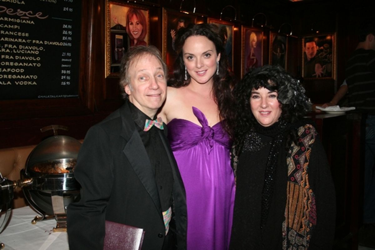 Scott Siegel, Melissa Errico and Barbara Siegel at 