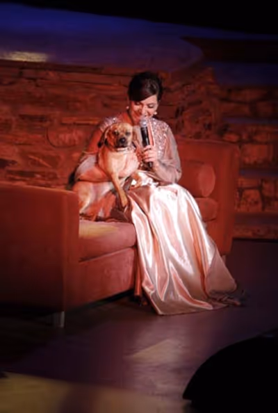 Shoshana Bean at the Ford Amphitheatre (courtesy of Upright Cabaret) Photo