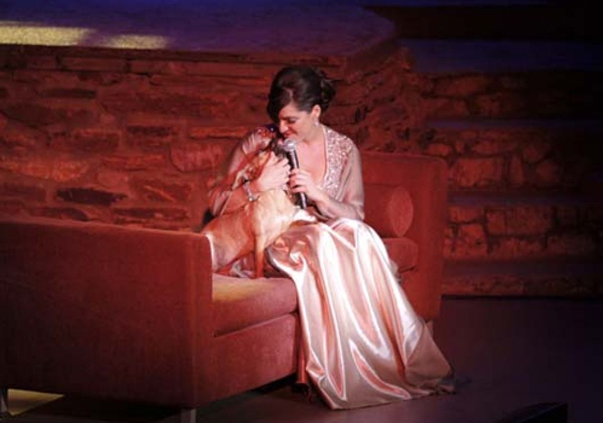 Shoshana Bean at the Ford Amphitheatre (courtesy of Upright Cabaret) at 