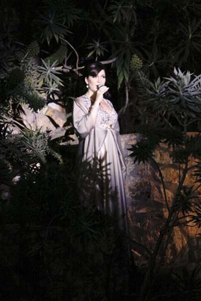Shoshana Bean at the Ford Amphitheatre (courtesy of Upright Cabaret) Photo