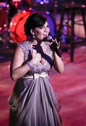 Shoshana Bean at the Ford Amphitheatre (courtesy of Upright Cabaret) Photo