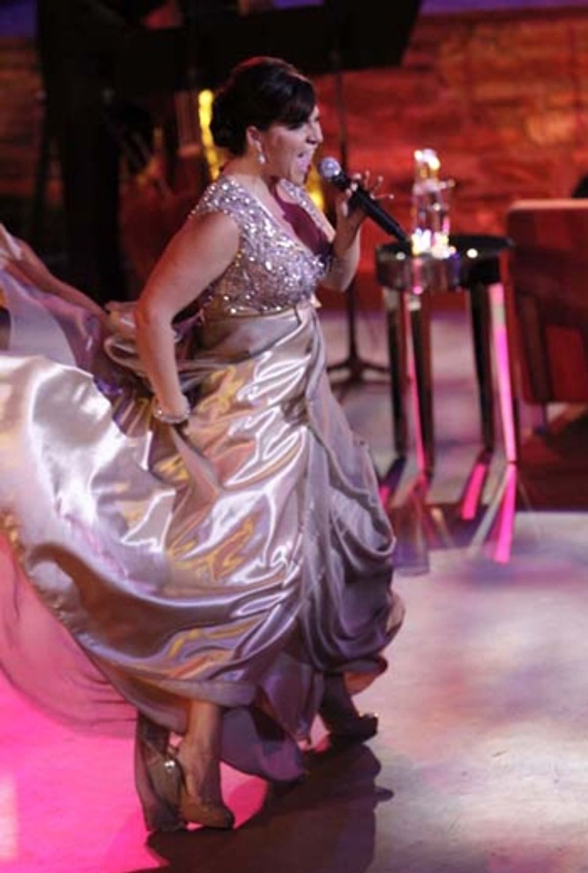 Shoshana Bean at the Ford Amphitheatre (courtesy of Upright Cabaret) at 