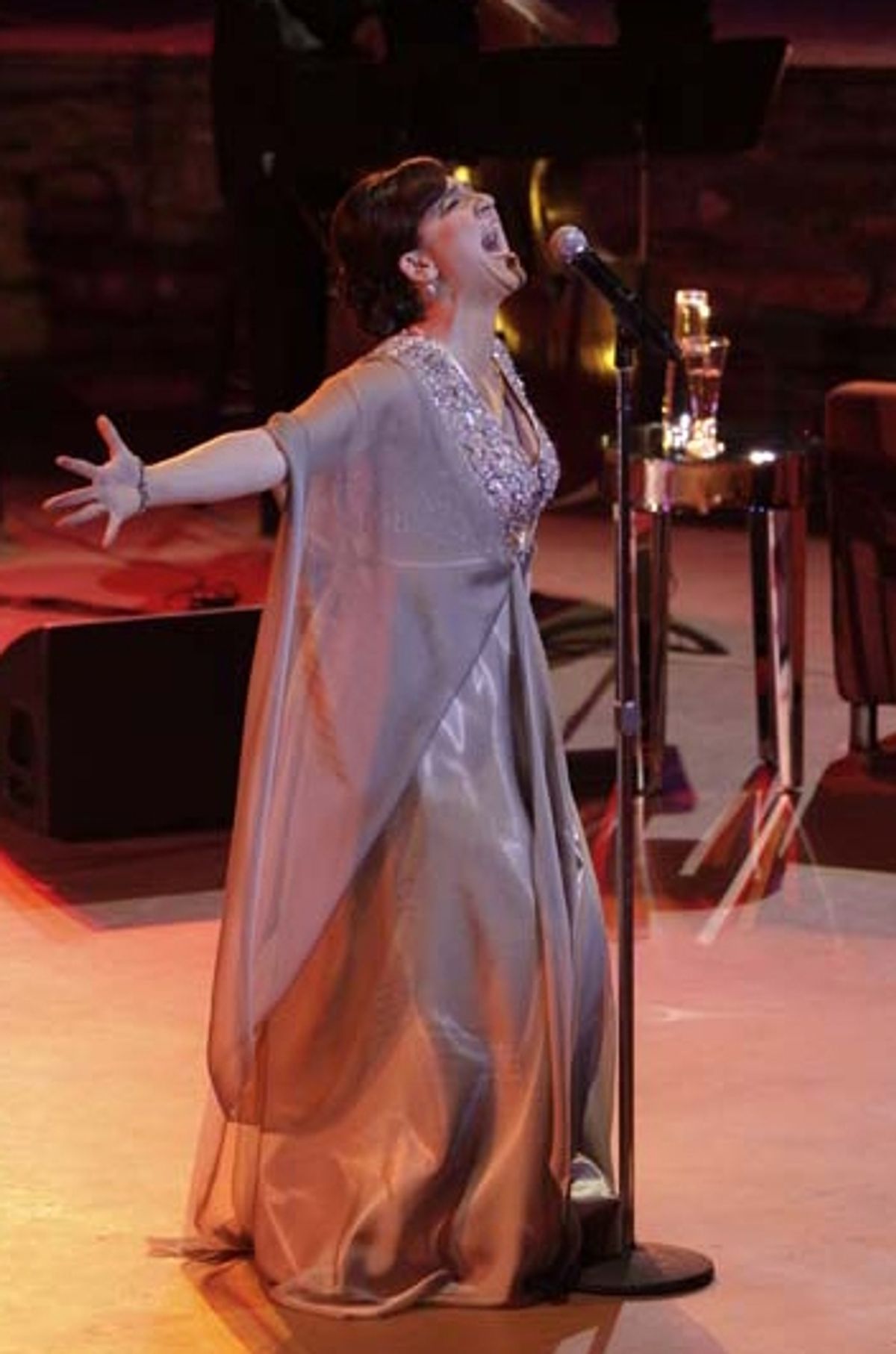 Shoshana Bean at the Ford Amphitheatre (courtesy of Upright Cabaret) at 