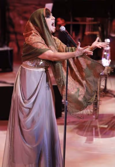 Shoshana Bean at the Ford Amphitheatre (courtesy of Upright Cabaret) Photo