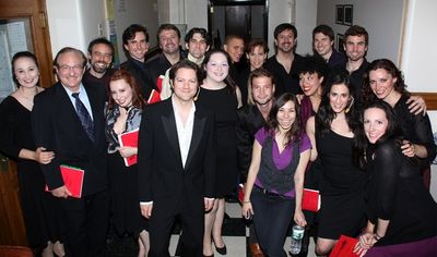 Jennifer Hallie Rosen, Robert Petkoff, Brooke Sunny Moriber and the cast Photo